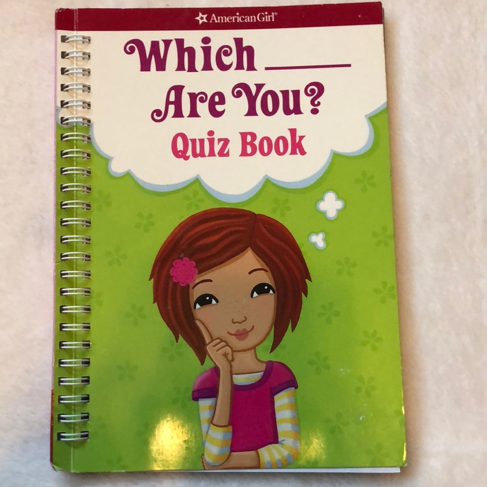 Which ___ are you quiz book American girl